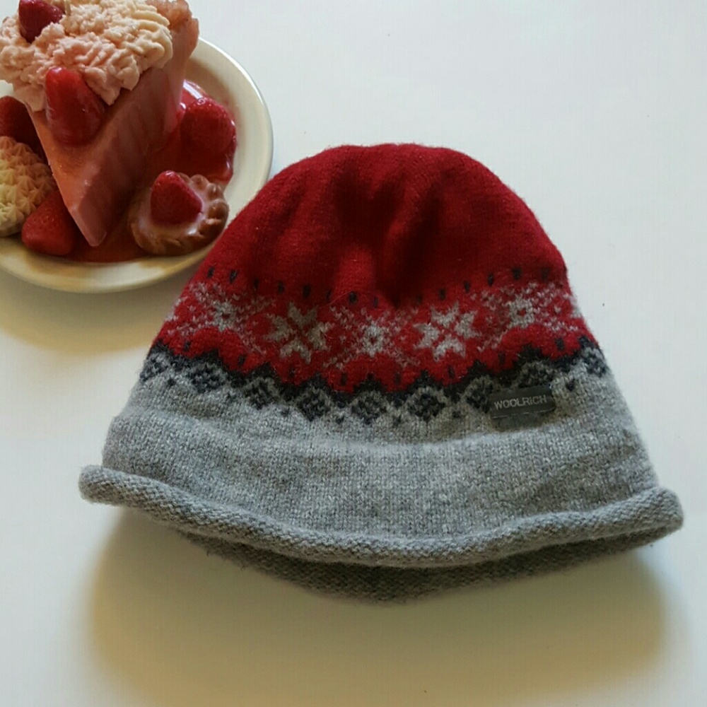 Woolrich girls lining lambswool hat